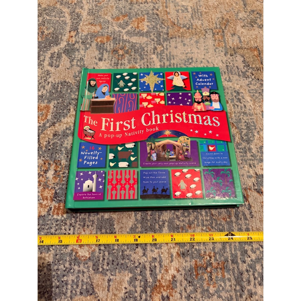 The Christmas Story: Pop-up Nativity Book with Nativity Scene Toddler Kids Book - Picture 2 of 9
